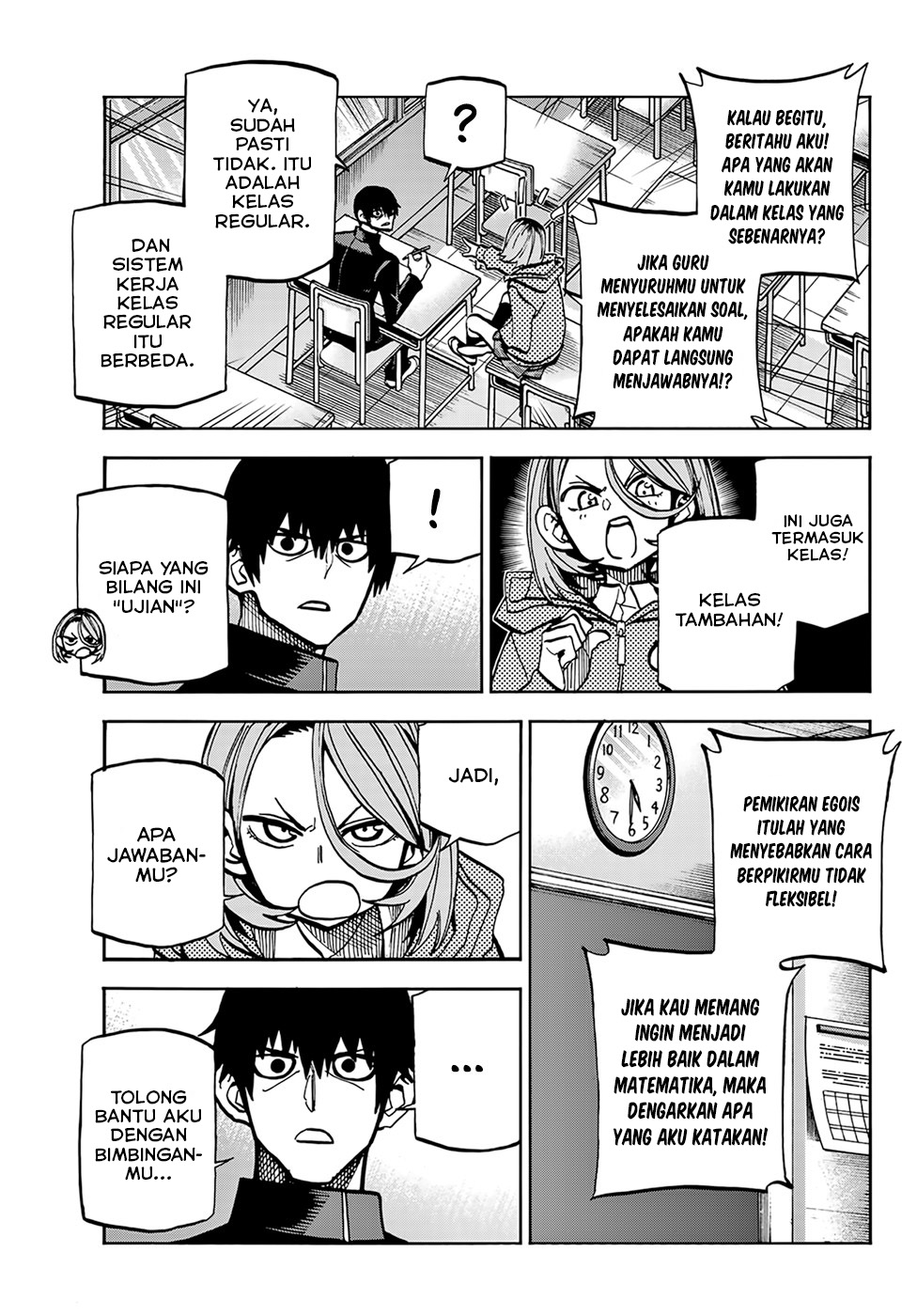 The Story Between a Dumb Prefect and a High School Girl with an Inappropriate Skirt Length Chapter 01 Gambar 17